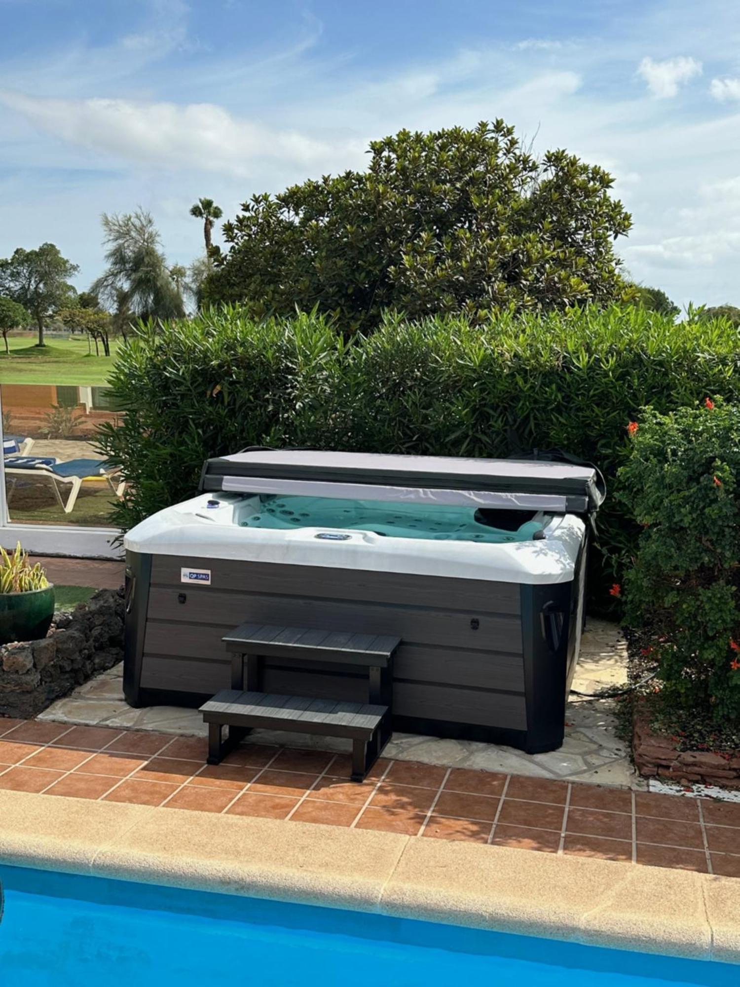 Casa Piedra, Luxury Family Front Line Golf, Hot Tub,Pool Table, 8 Pers, Caleta De Fuste Villa Bagian luar foto